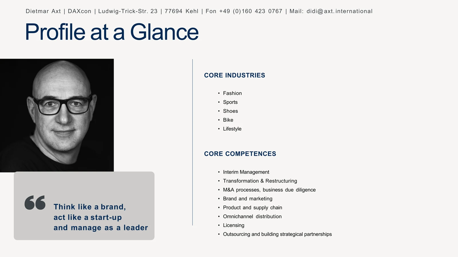 Didi Axt – Profil & Vita, Seite 2